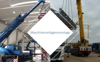 Machine installation assembly