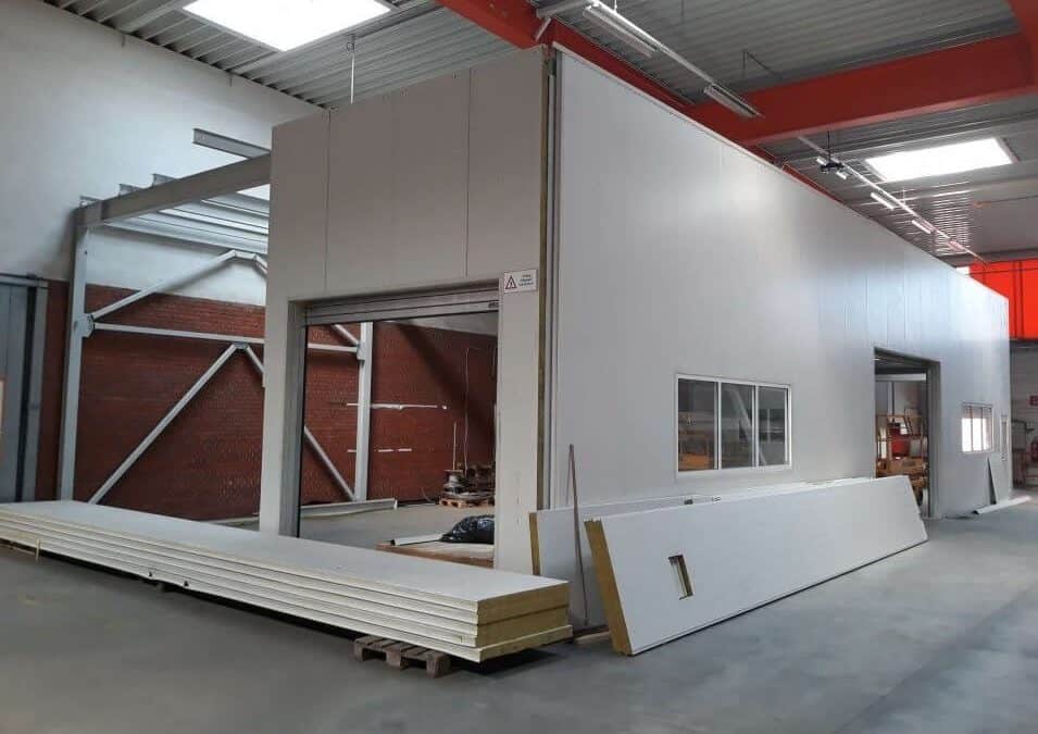 Climate-controlled hall installed for Gaulhofer