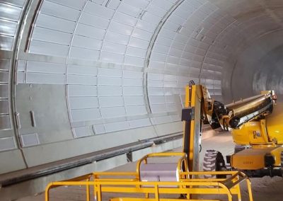 Installation of over 5,000 m² of noise barriers