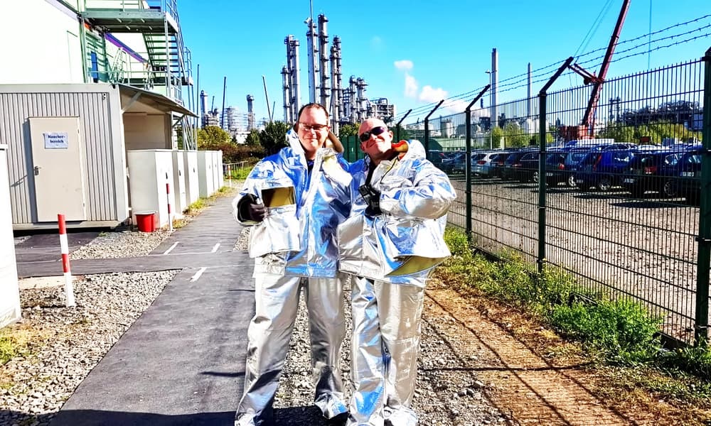 Refinery maintenance by experts