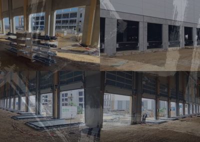 BVH – Logistics center – Installation of 20 sectional doors + 9 adjustment ramps