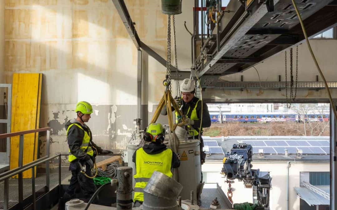 Replacement of a PVC color mixing plant