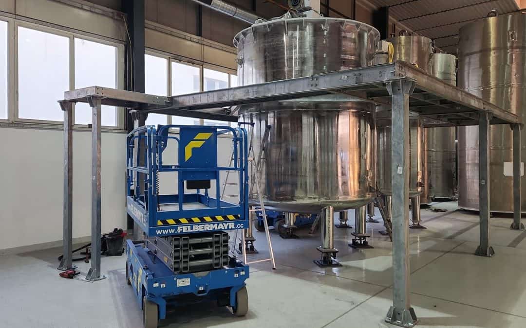 Construction of a new chemical plant at Normet Austria GmbH!